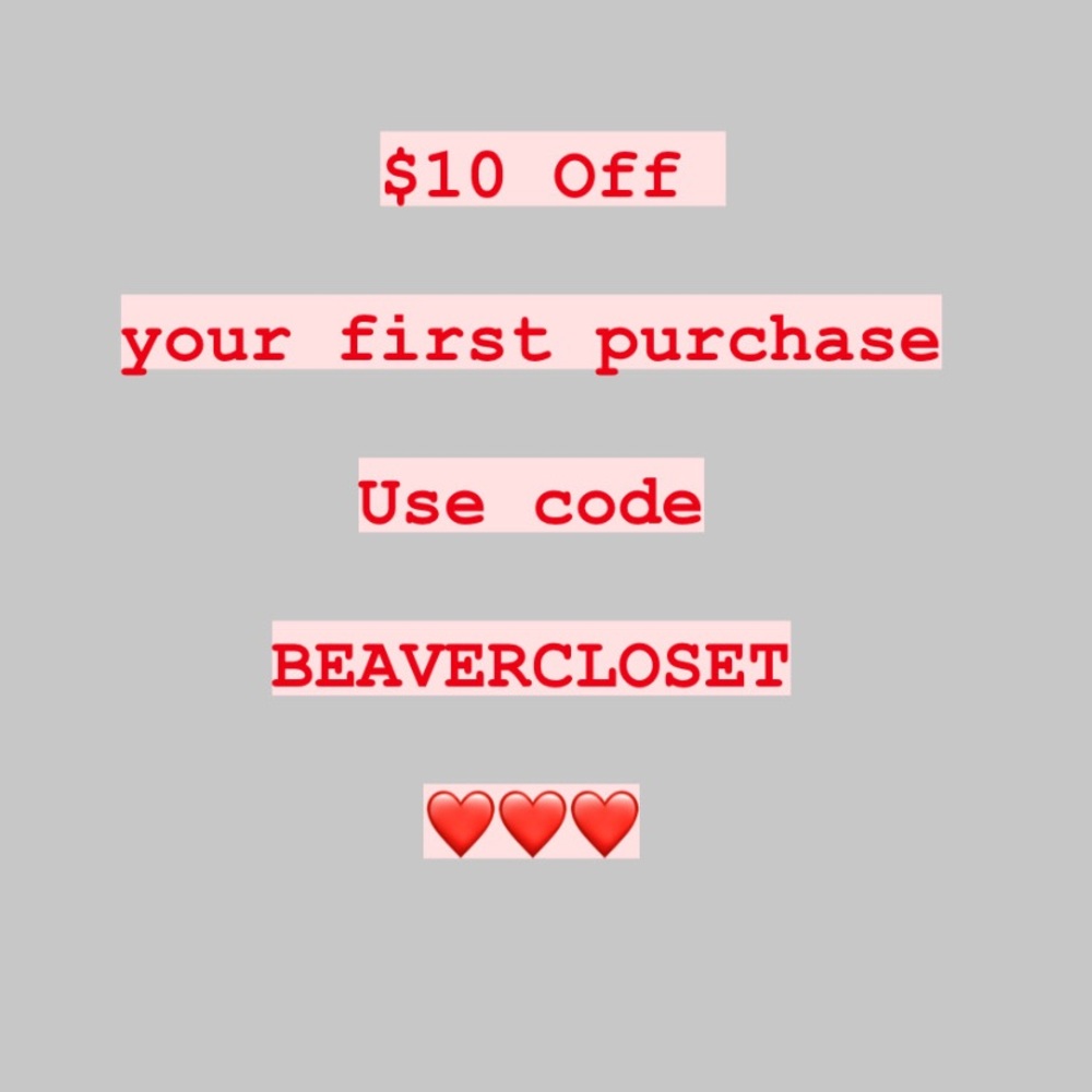 Welcome to Posh!  $10 OFF